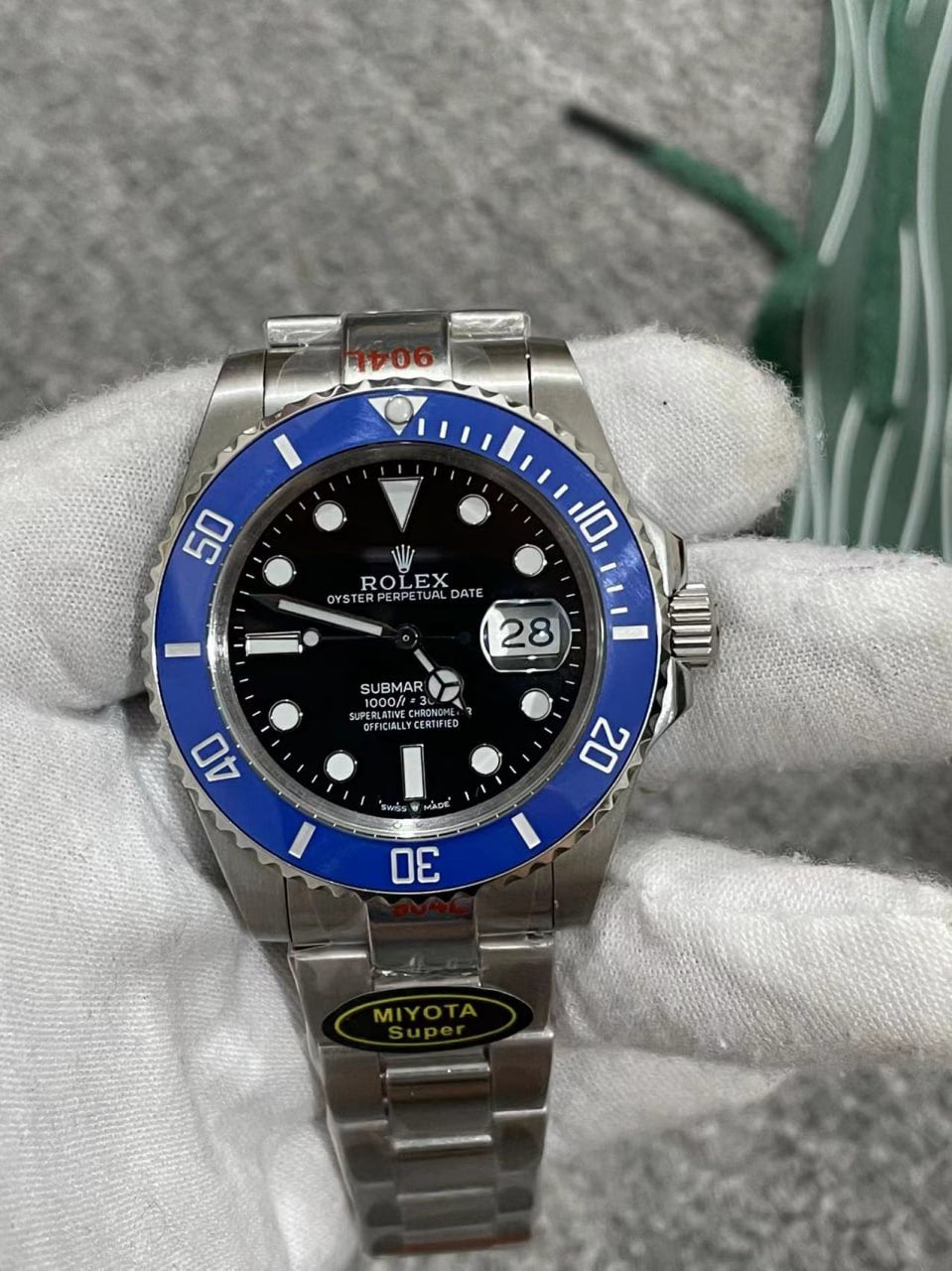 Submariner Blå Bezel 41 MM