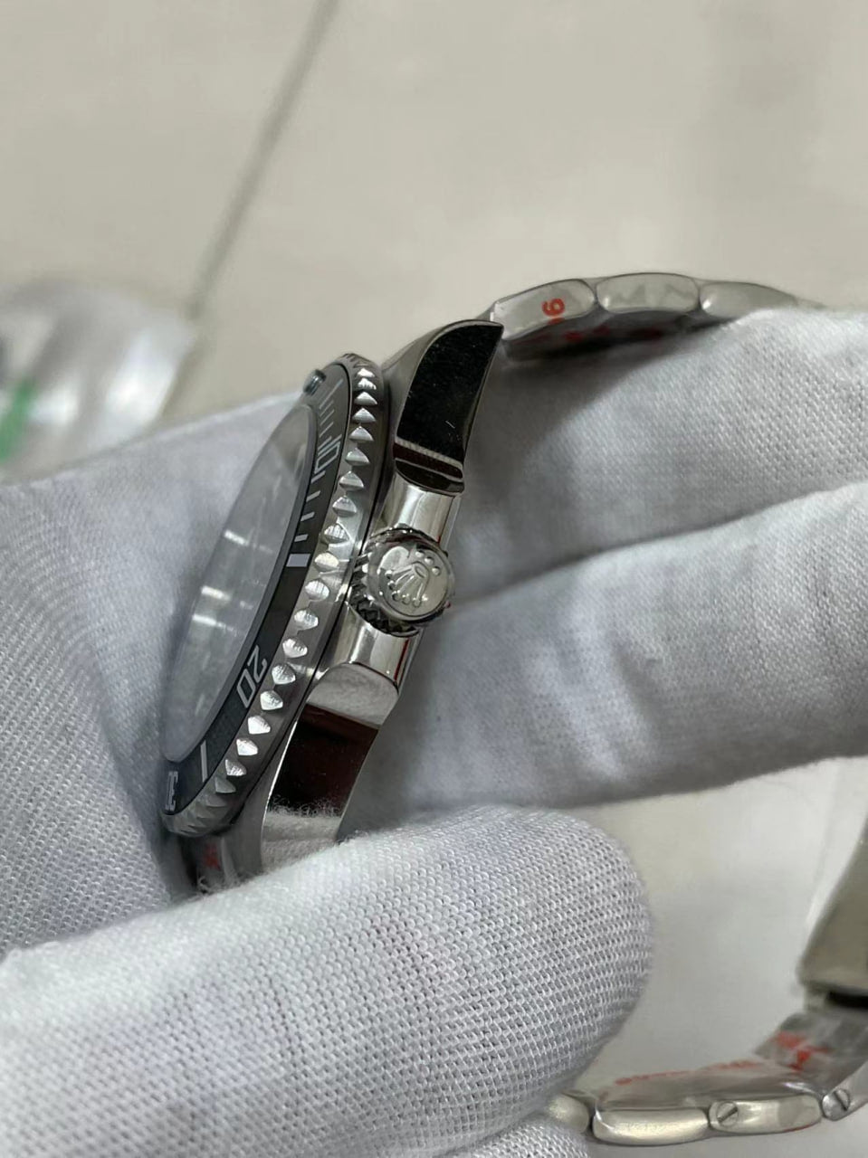Submariner Sort Skive 41 MM