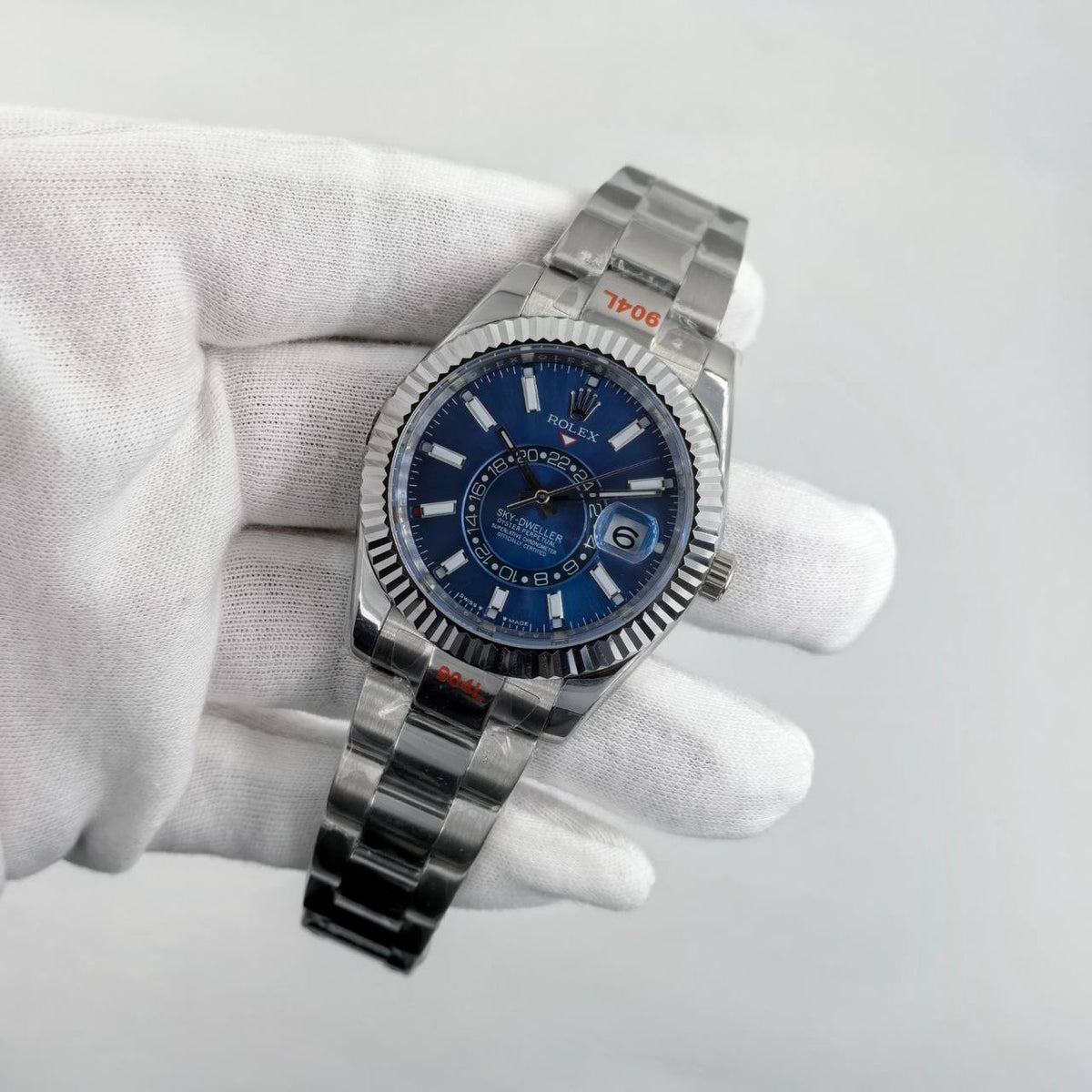 Sky-Dweller Oyster Blå 42 MM