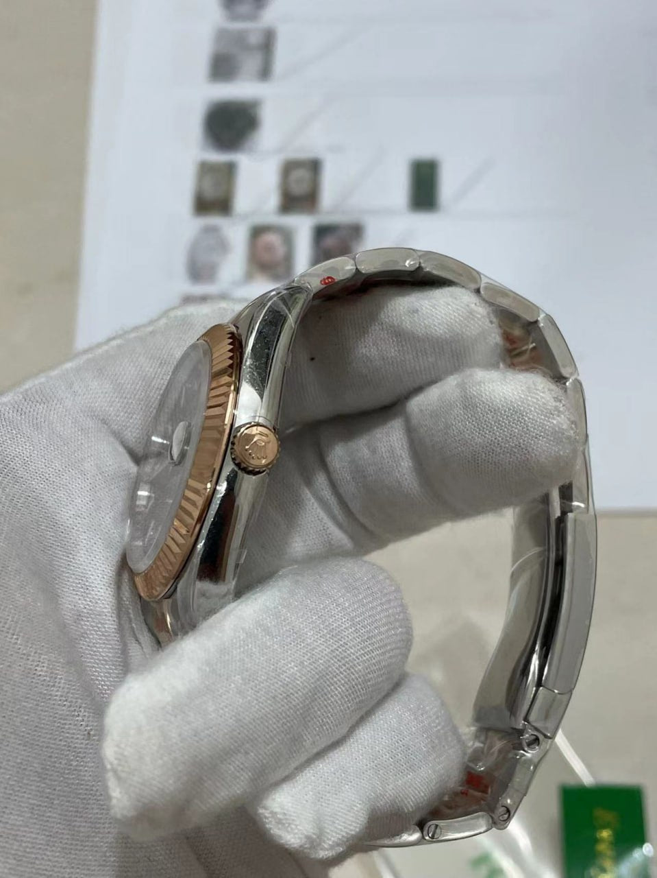 Datejust Roseguld/Brun 36 MM