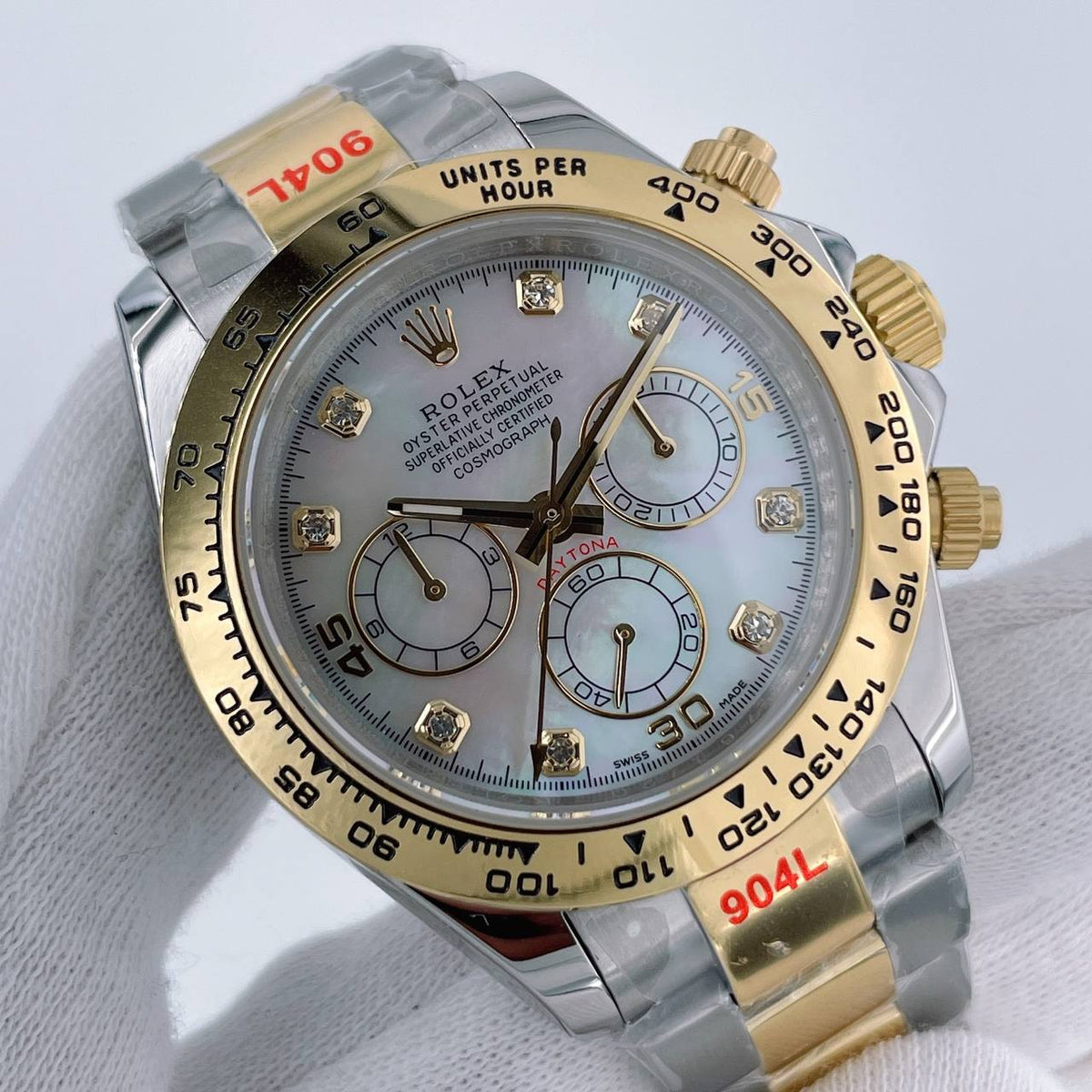 Daytona TwoTone Diamant 40 MM
