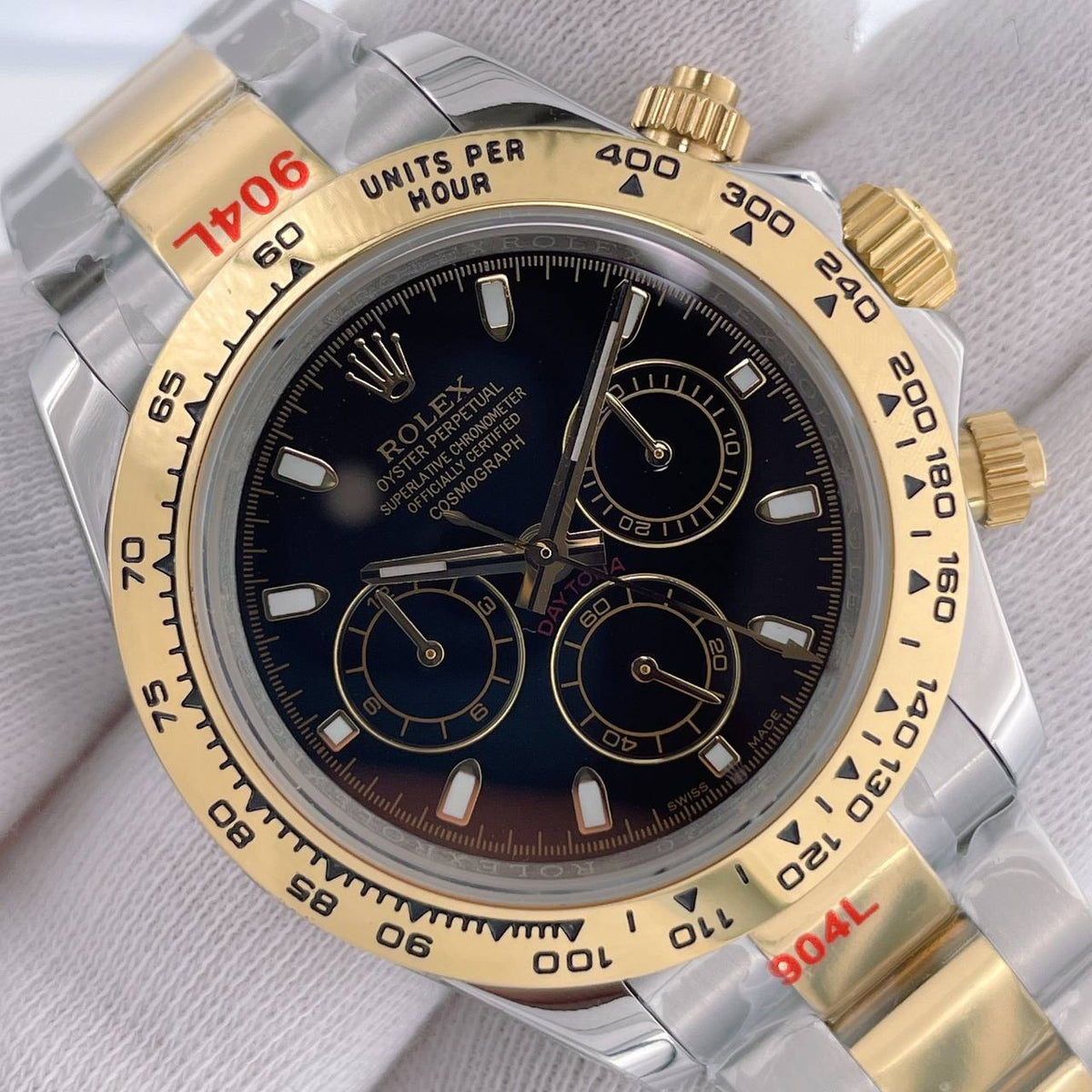 Daytona TwoTone Sort 40 MM