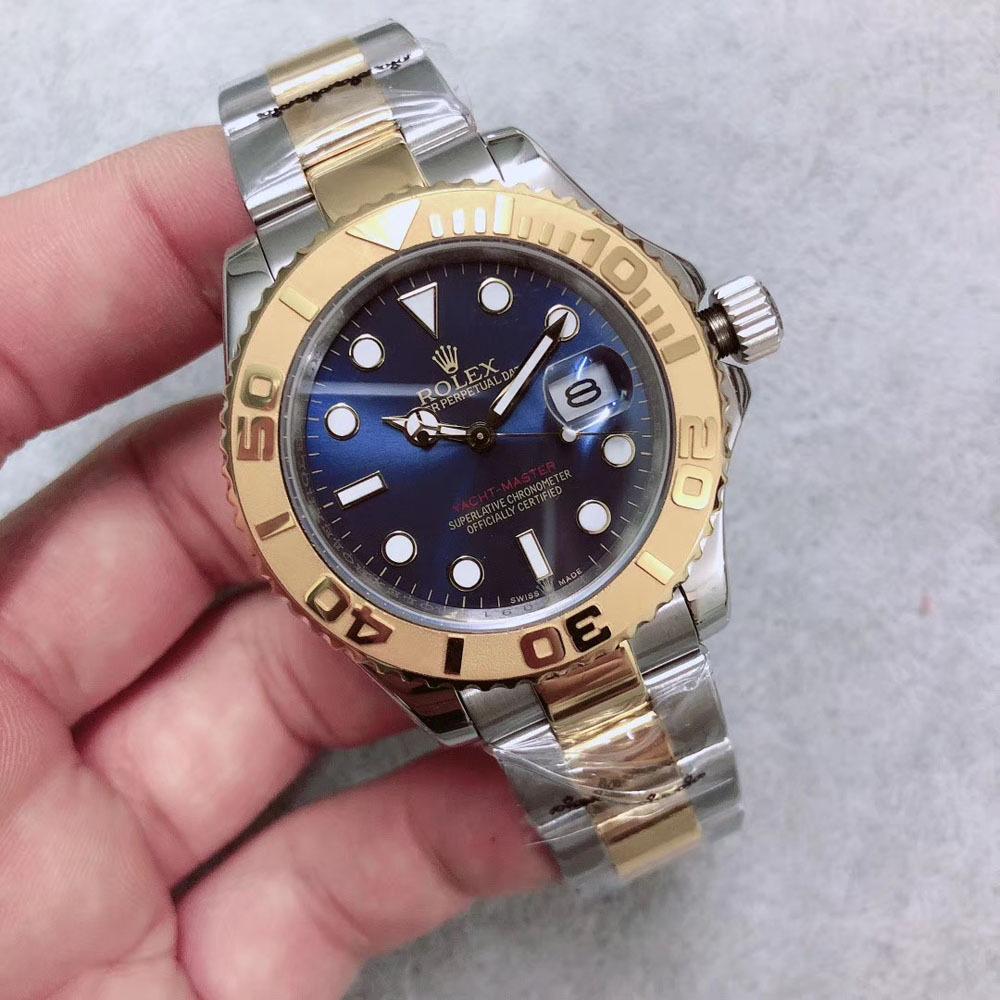 Yacht-Master Guld/Blå 40 MM