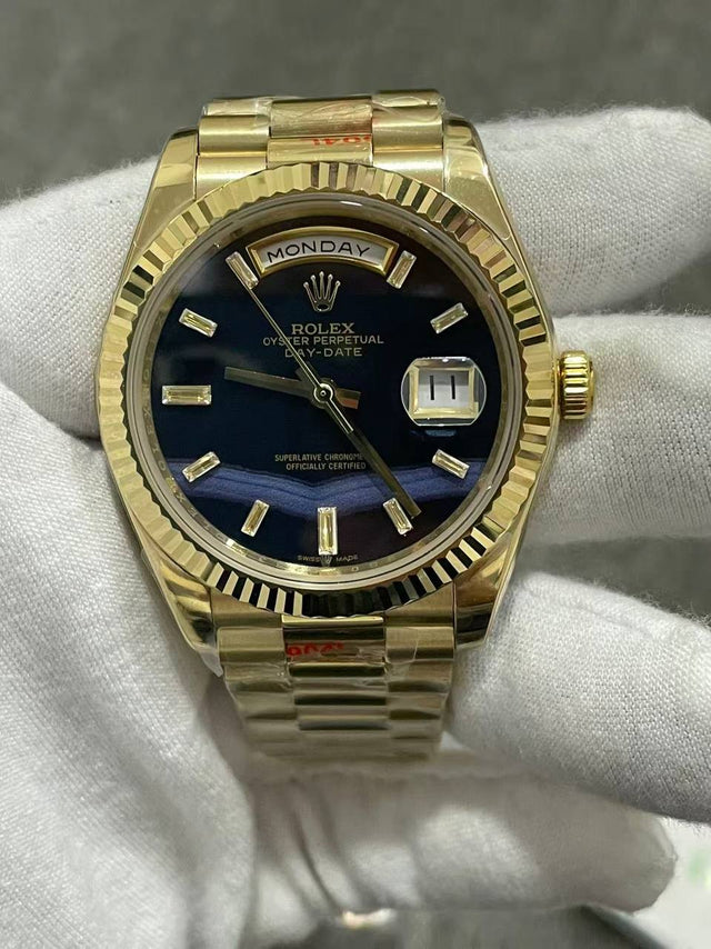 Day-Date Guld/Sort 40 MM