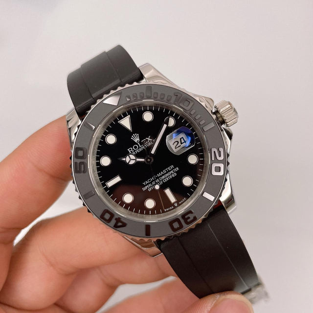 Yacht-Master Oysterflex Grå 40 MM