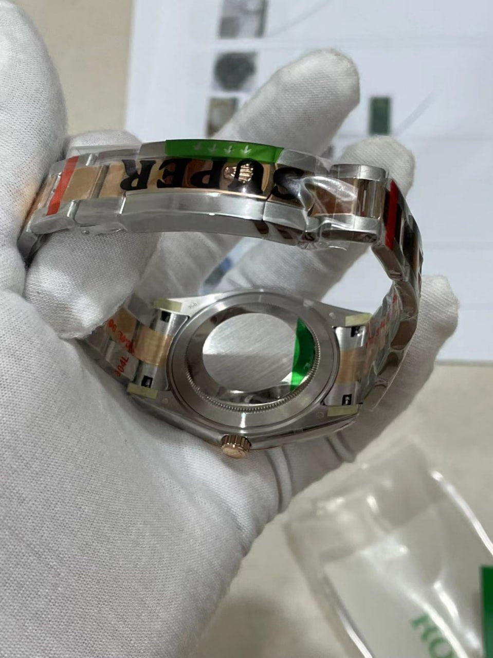 Datejust Roseguld/Brun 36 MM