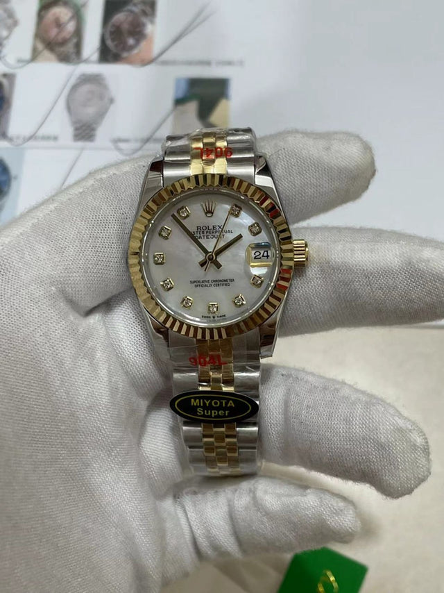 Datejust Guld Diamant skive 31 MM