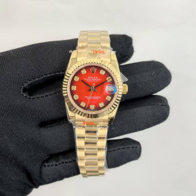 Datejust Guld/Rød 31 MM