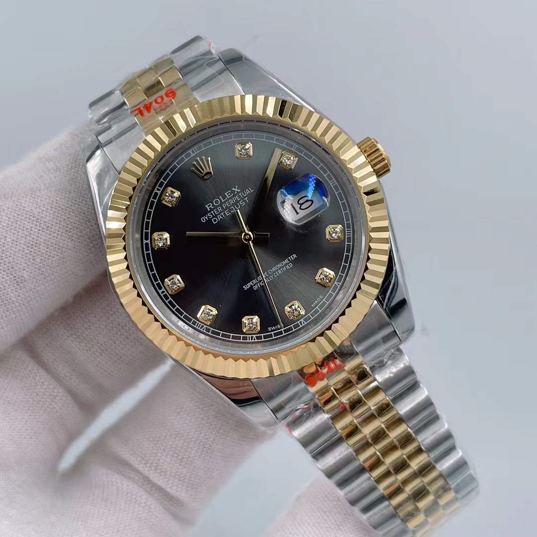 Datejust Grå Diamant Skive 41 MM