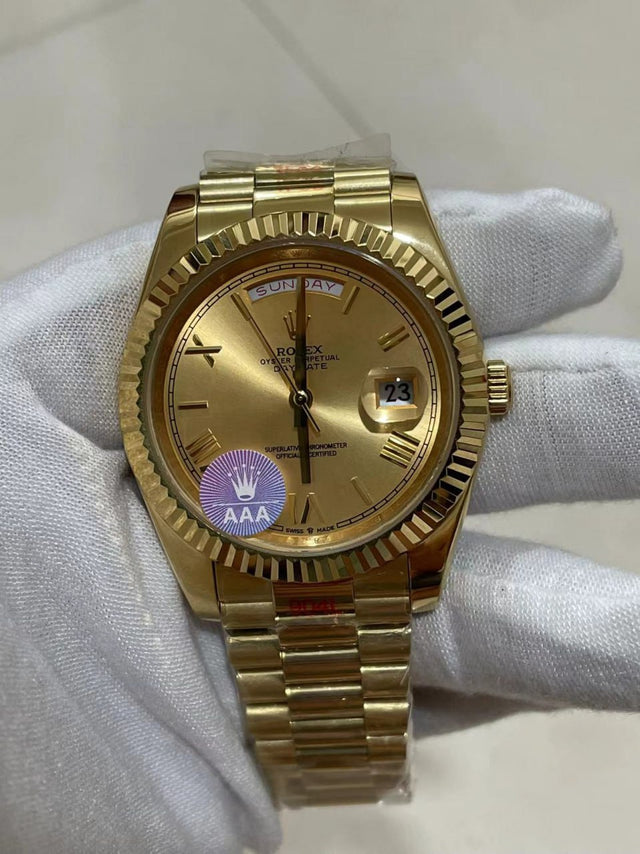 Day-Date Guld Romertal 40 MM